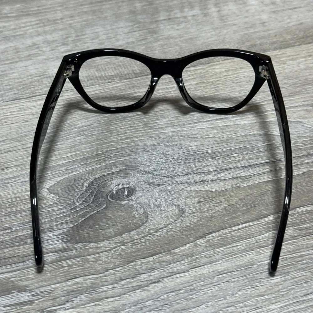 Maui Jim Capri Optical Eyeglass Frames Black 51-21-145 MJ820 02N Made in Italy‎